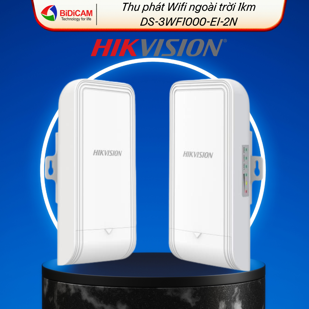 bộ thu phát sóng không dây 1km hikvision ds 3wf1000 ei 2n bộ thu phát sóng không dây 1km hikvision ds 3wf1000 ei 2n