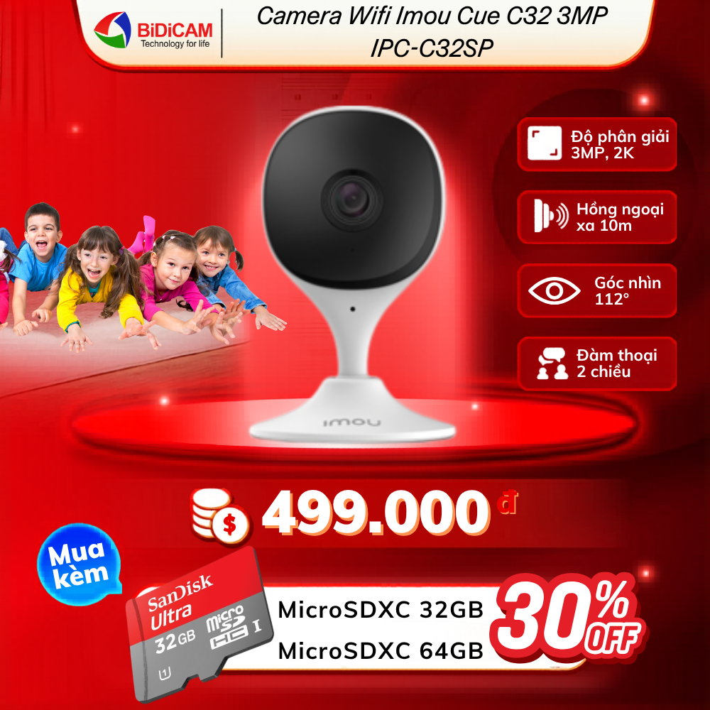 camera wifi trong nhà imou cue c32 ipc c32sp 3.0mp camera wifi trong nhà imou cue c32 ipc c32sp 3.0mp