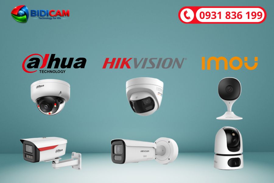các dòng camera phổ biến tại phan rang