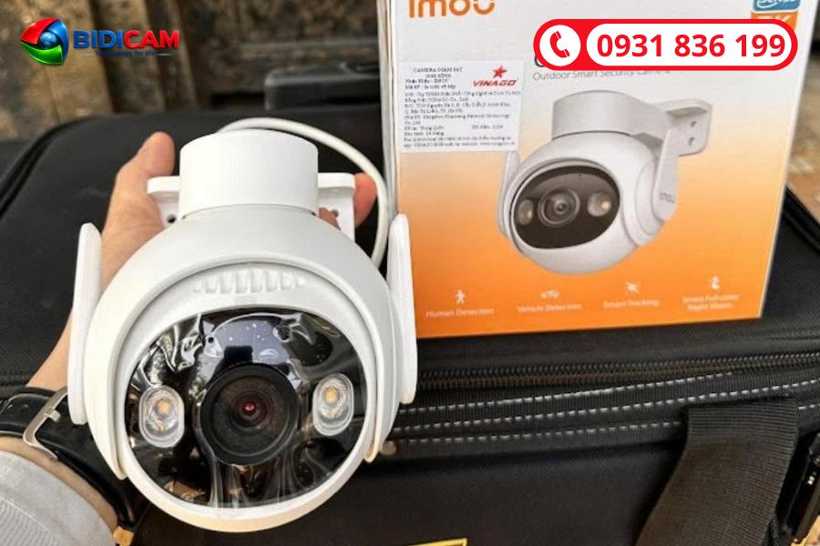camera imou cruiser 2 ngoài trời tại phan rang