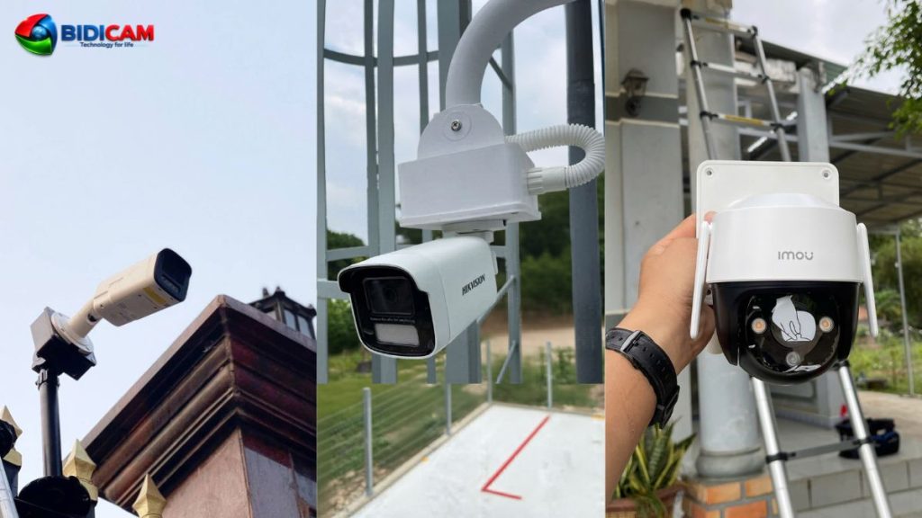 nên lắp camera ở vị trí nào