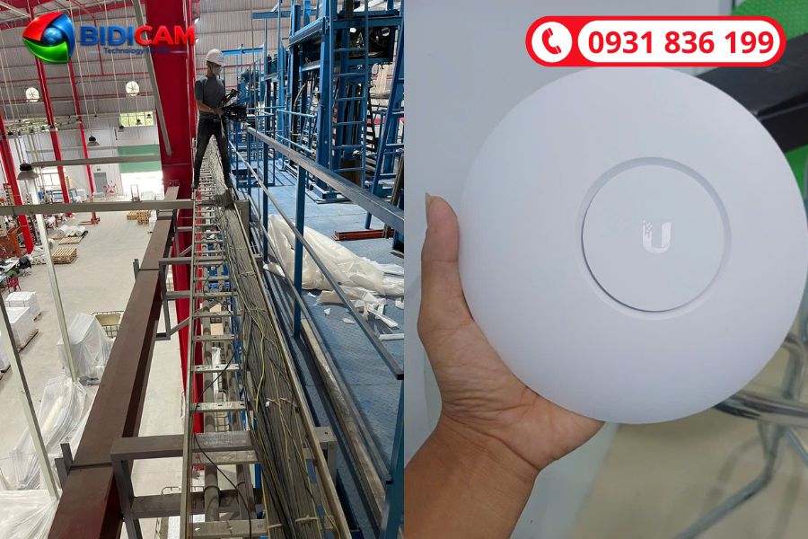 wifi chịu tải lớn cho nhà xưởng khánh hòa