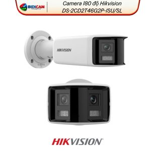 camera ip thân trụ 180 độ 4mp hikvision ds 2cd2t46g2p isu/sl