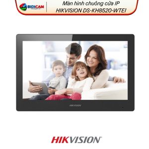 màn hình chuông cửa ip 10 inch thế hệ 2, hikvision ds kh8520 wte1