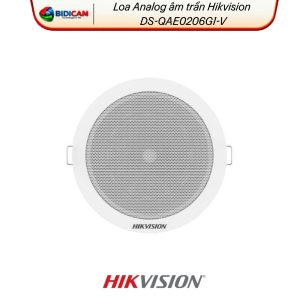 loa âm trần hikvision ds qae0206g1 v analog