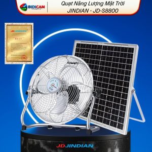 quạt năng lượng mặt trời jindian jd s8800