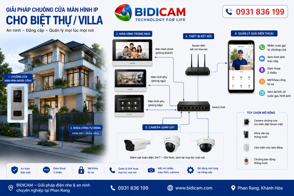 giai phap chuong cua man hinh ip cho biet thu villa phan rang bidicam.webp