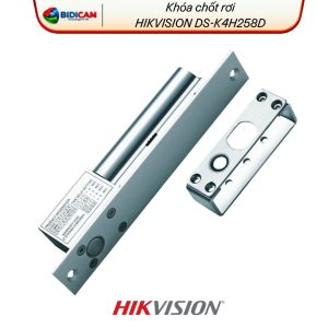khóa chốt rơi kiểm soát cửa hikvision ds k4t108