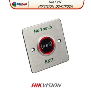nút exit thoát hiểm không chạm hikvision ds k7p03a