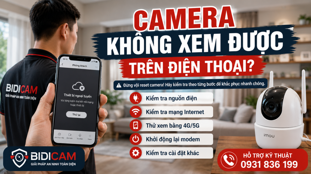 camera khong xem duoc tren dien thoai bidicam.webp